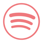 Spotify auf Transparent